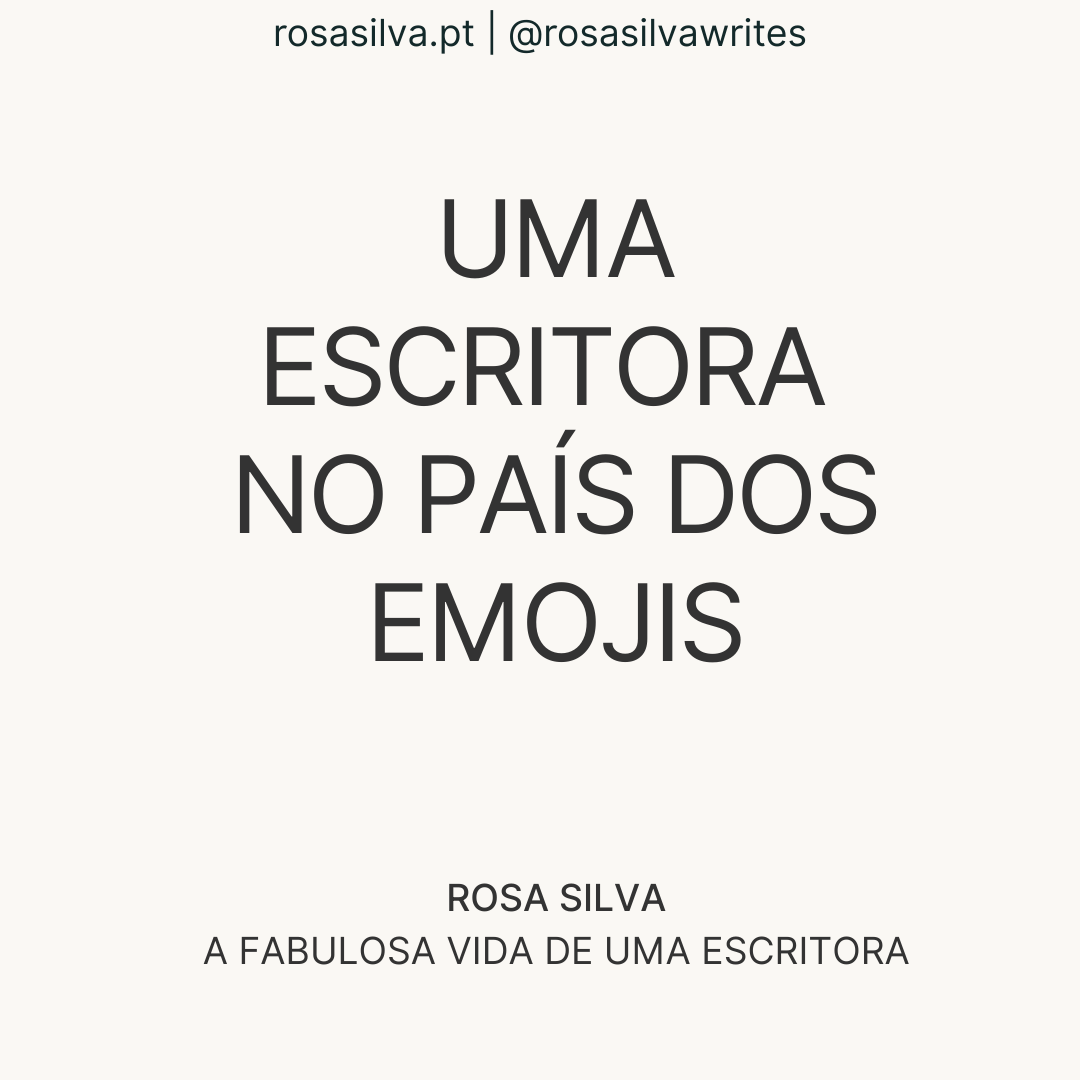 Uma escritora no país dos emojis
