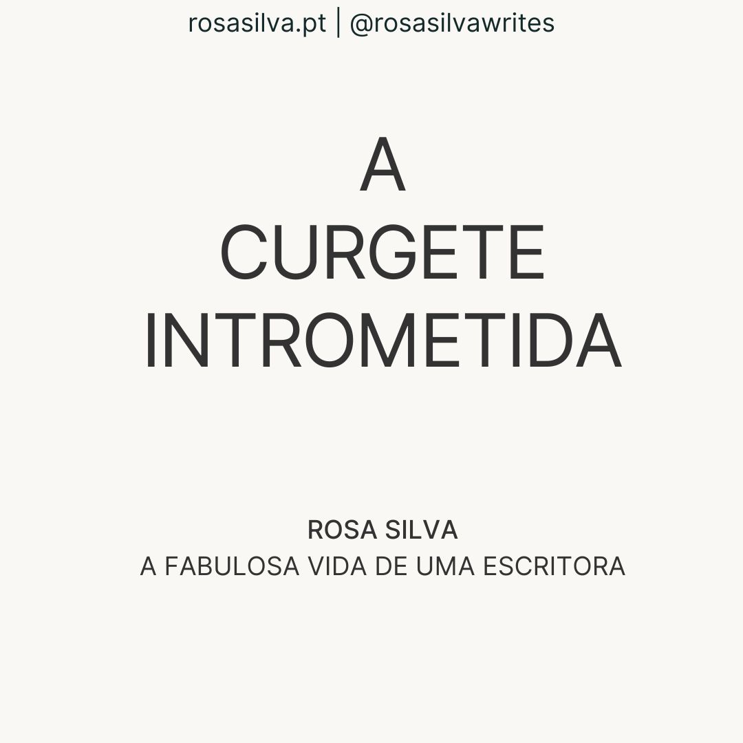 A Fabulosa Vida de Uma Escritora -a curgete intrometida